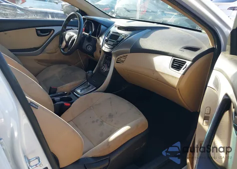 2013 Hyundai Elantra Gls/Limited from USA, damaged, VIN 5NPDH4AE1DH276823